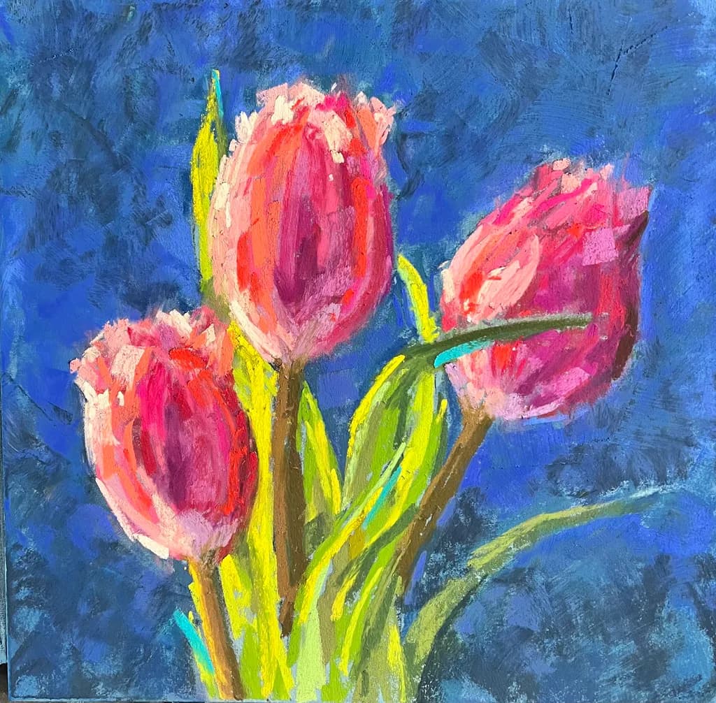 Crimson Tulips