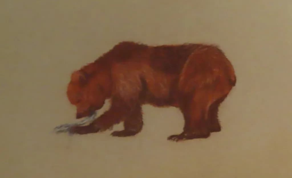 Bear with Fish