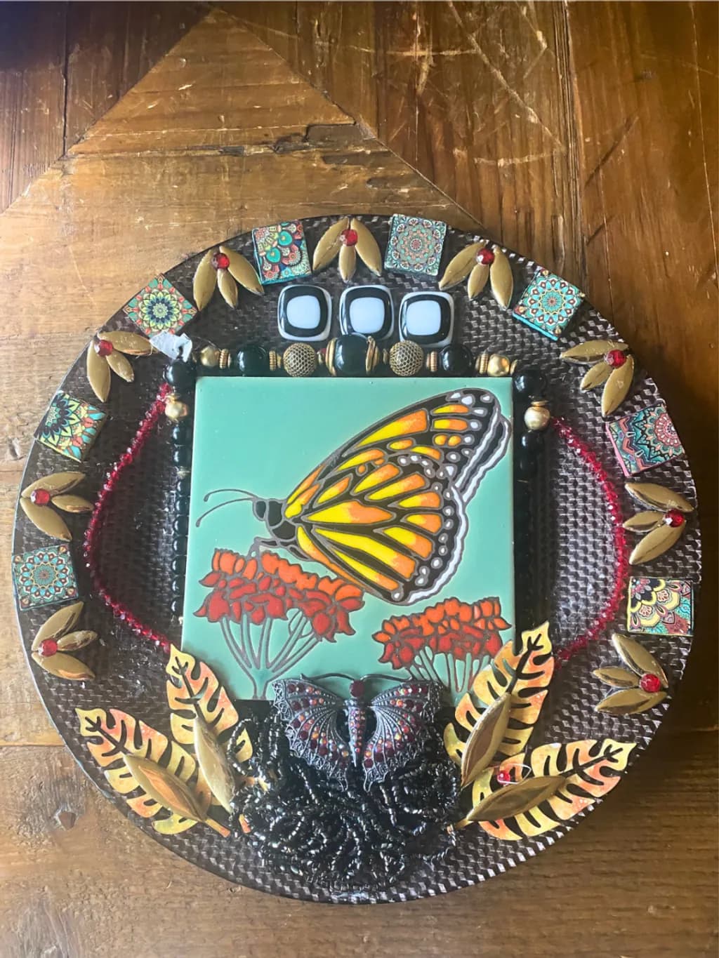 Butterfly Charger Plate