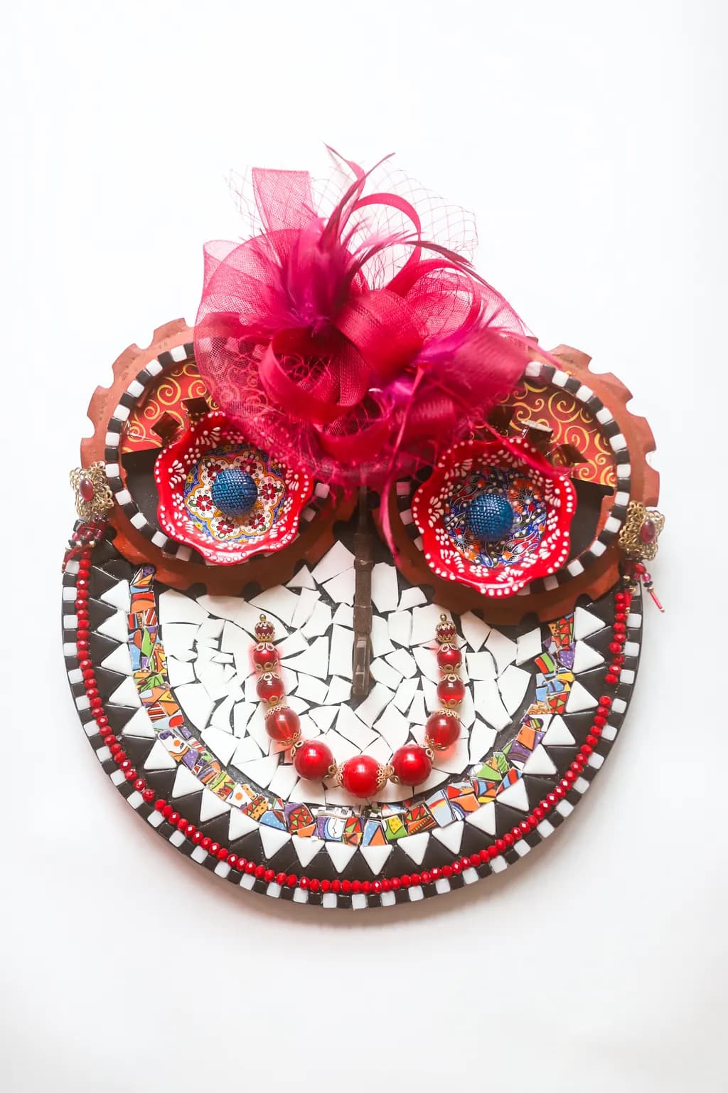 Rose Mosaic Face
