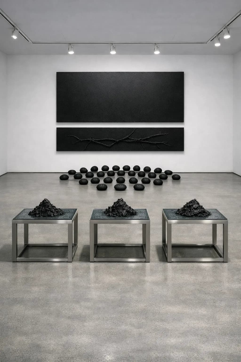 Black State (Diptych) #00