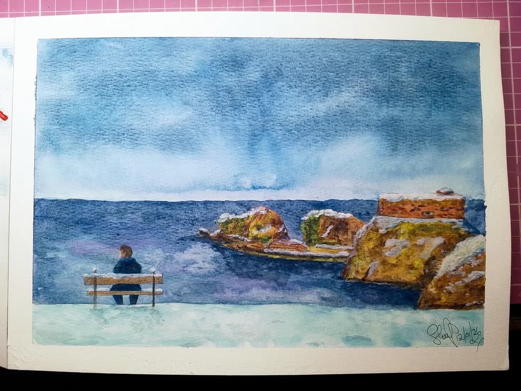 Solitude by the Shore