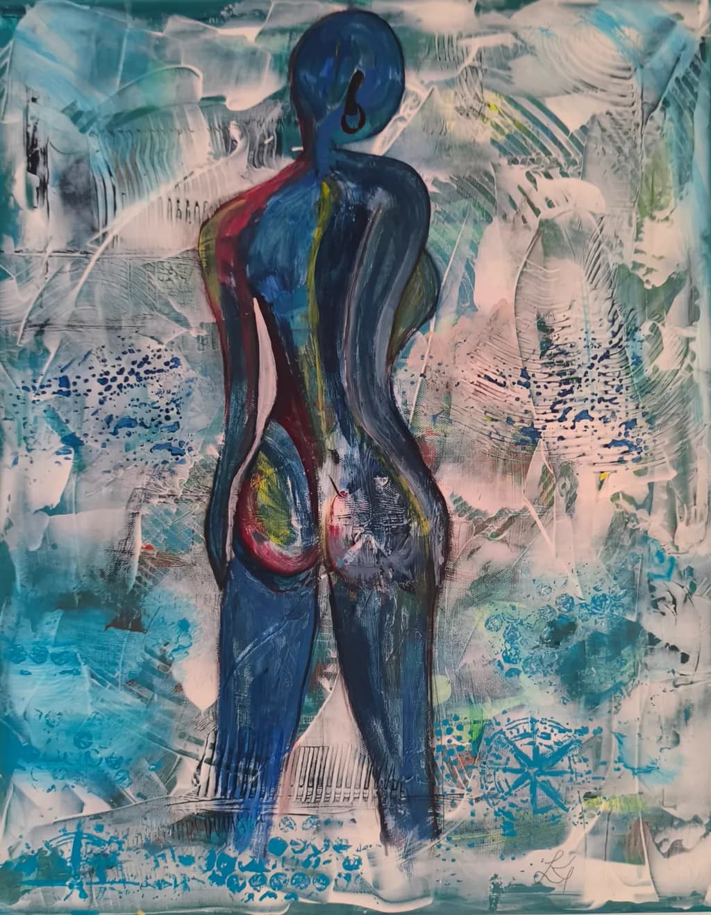 Blue Contours