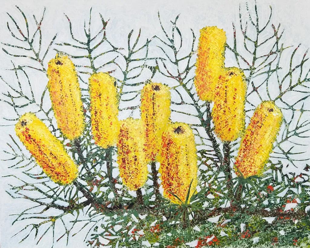Golden Banksias