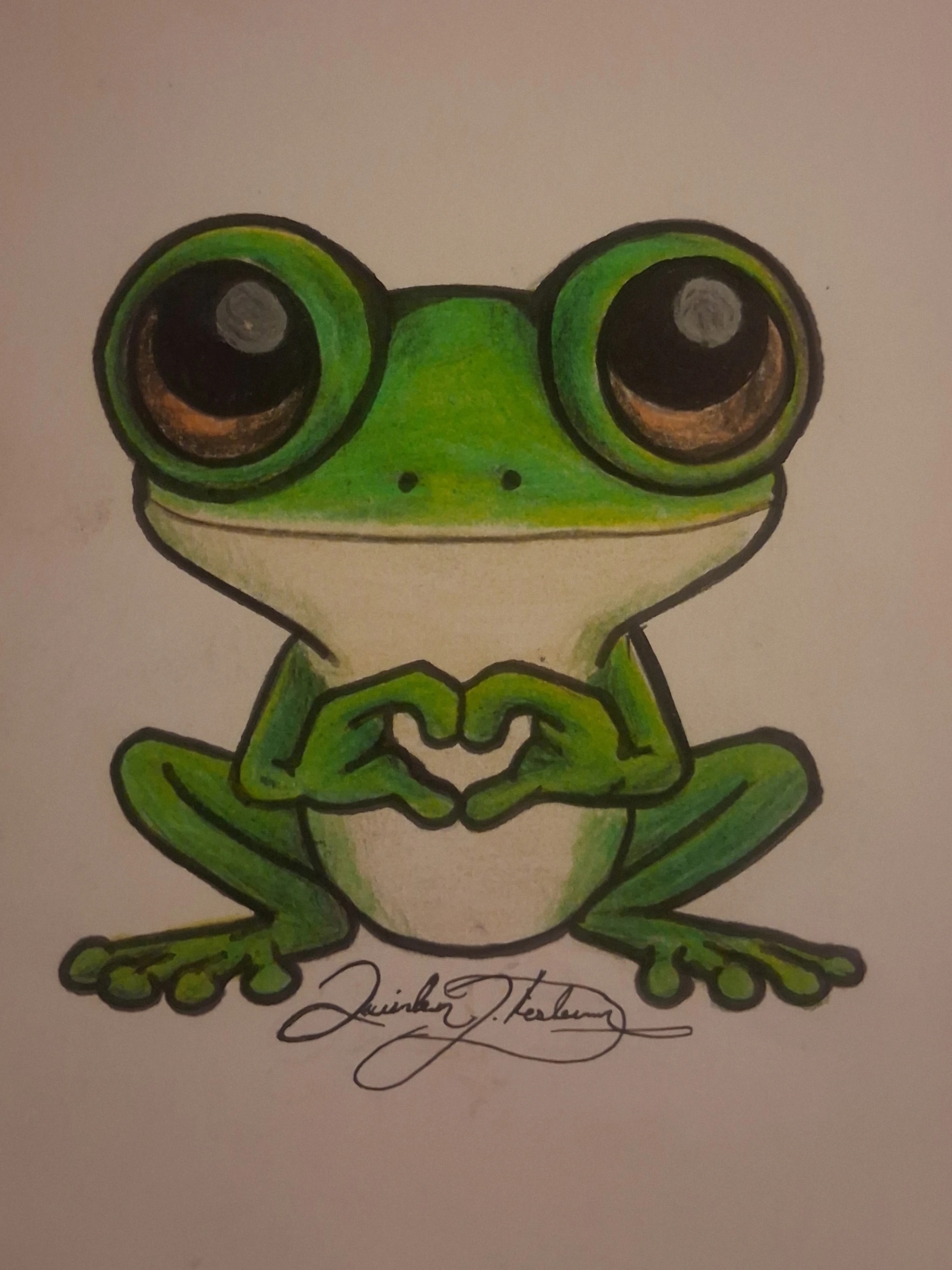 Frog Heart Pose