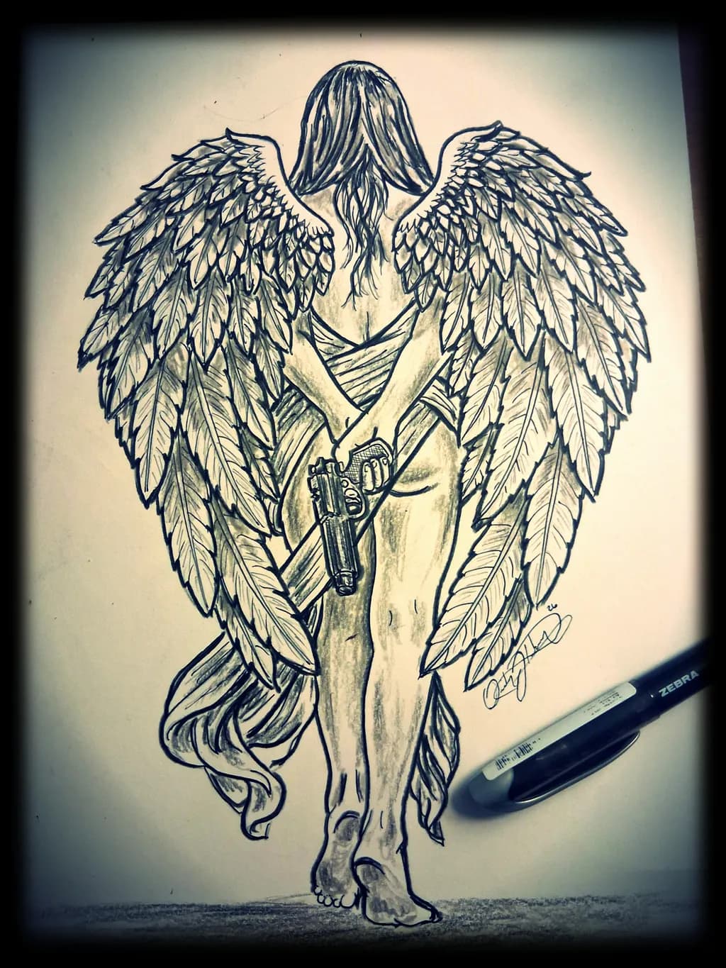 Angel with Gun