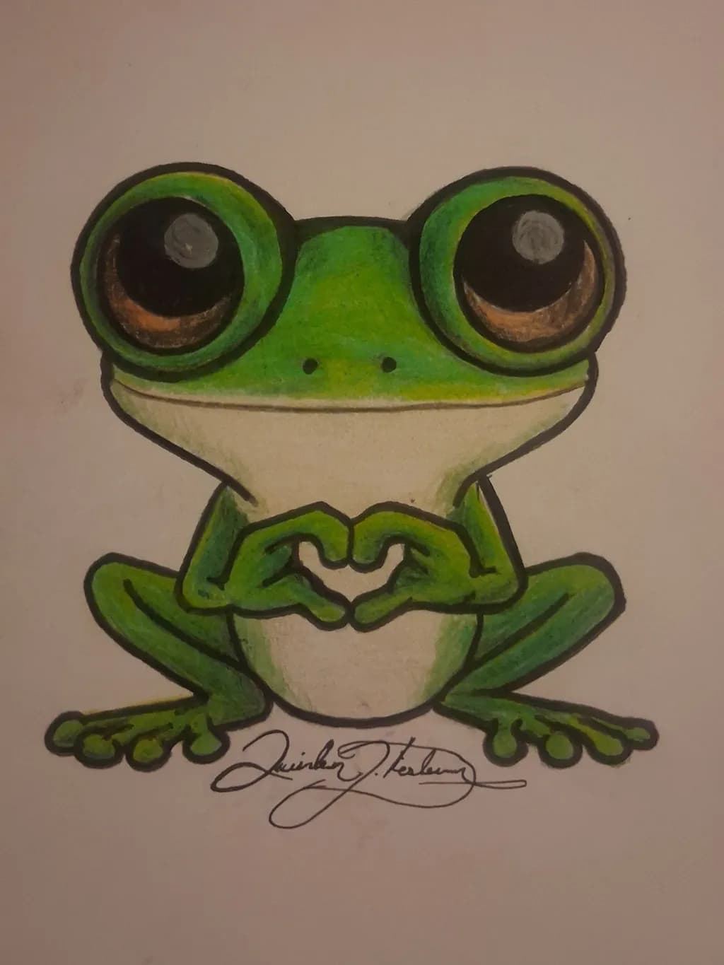 Frog Heart Pose