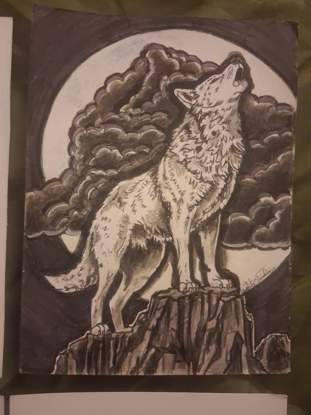 Moonlit Wolf Ridge