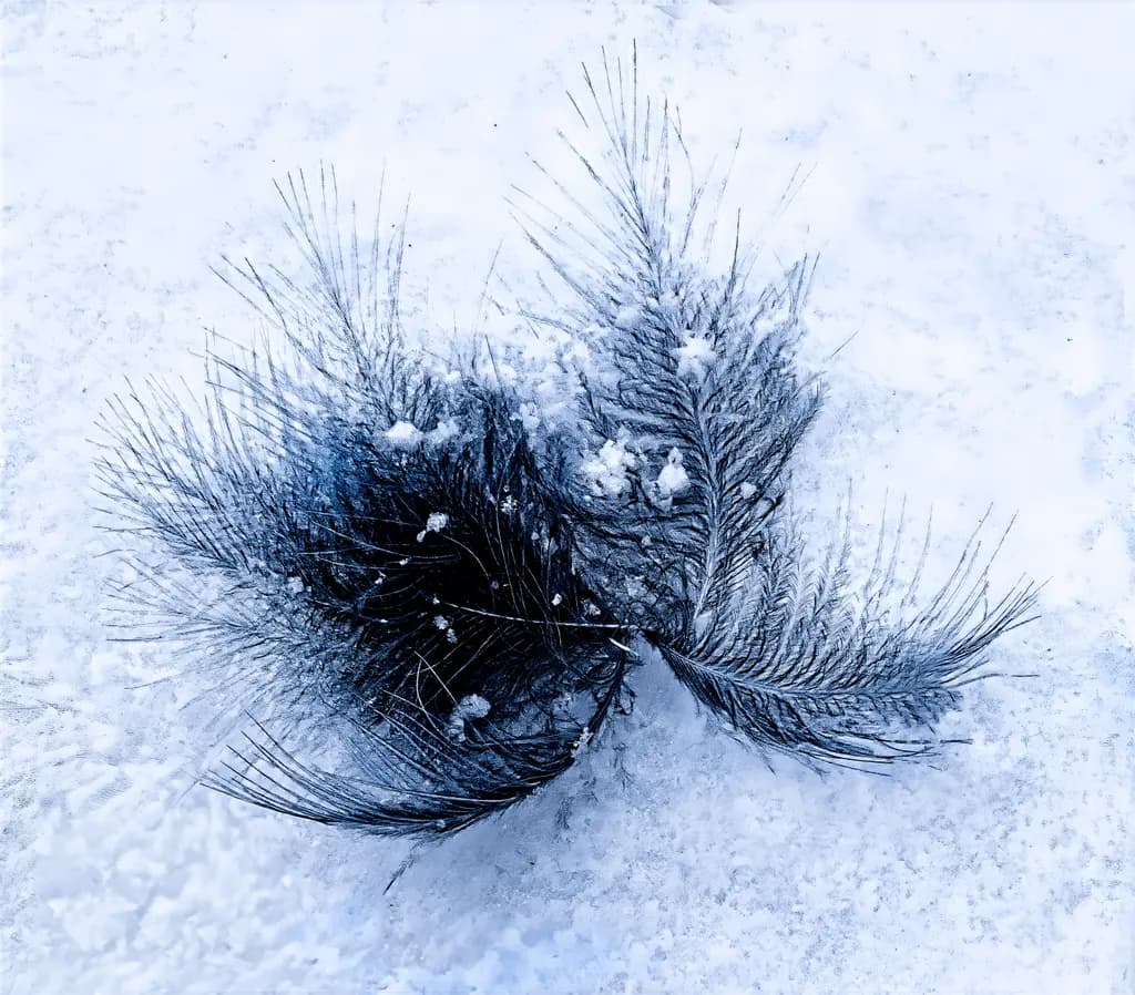 Feather on Snow