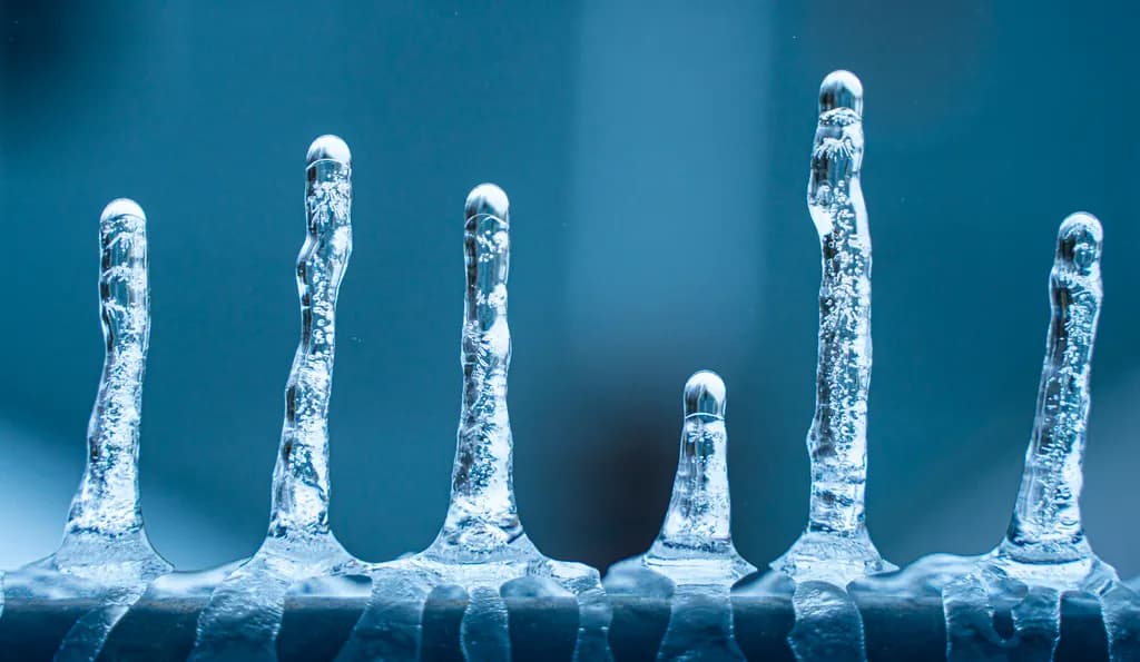 Upside Ice Formation