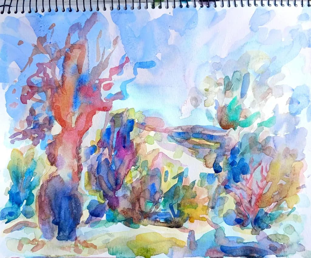 Abstract Gardenscape
