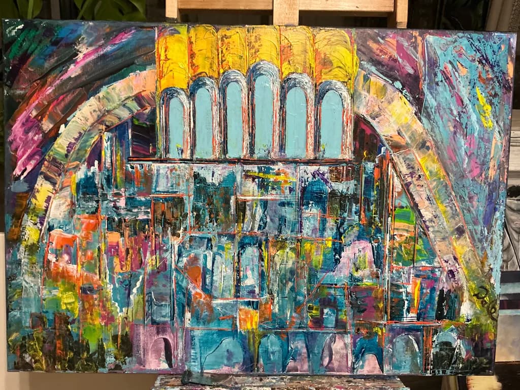 Urban Mosaic Arch