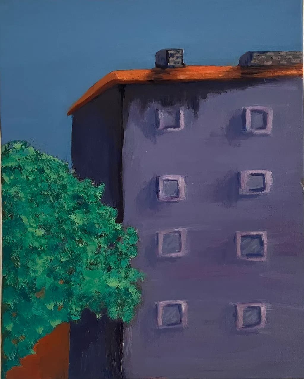 Purple Facade