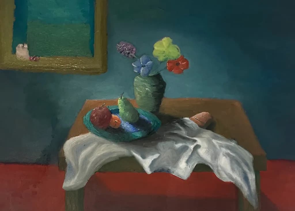 Still Life with Flowers and Fruit