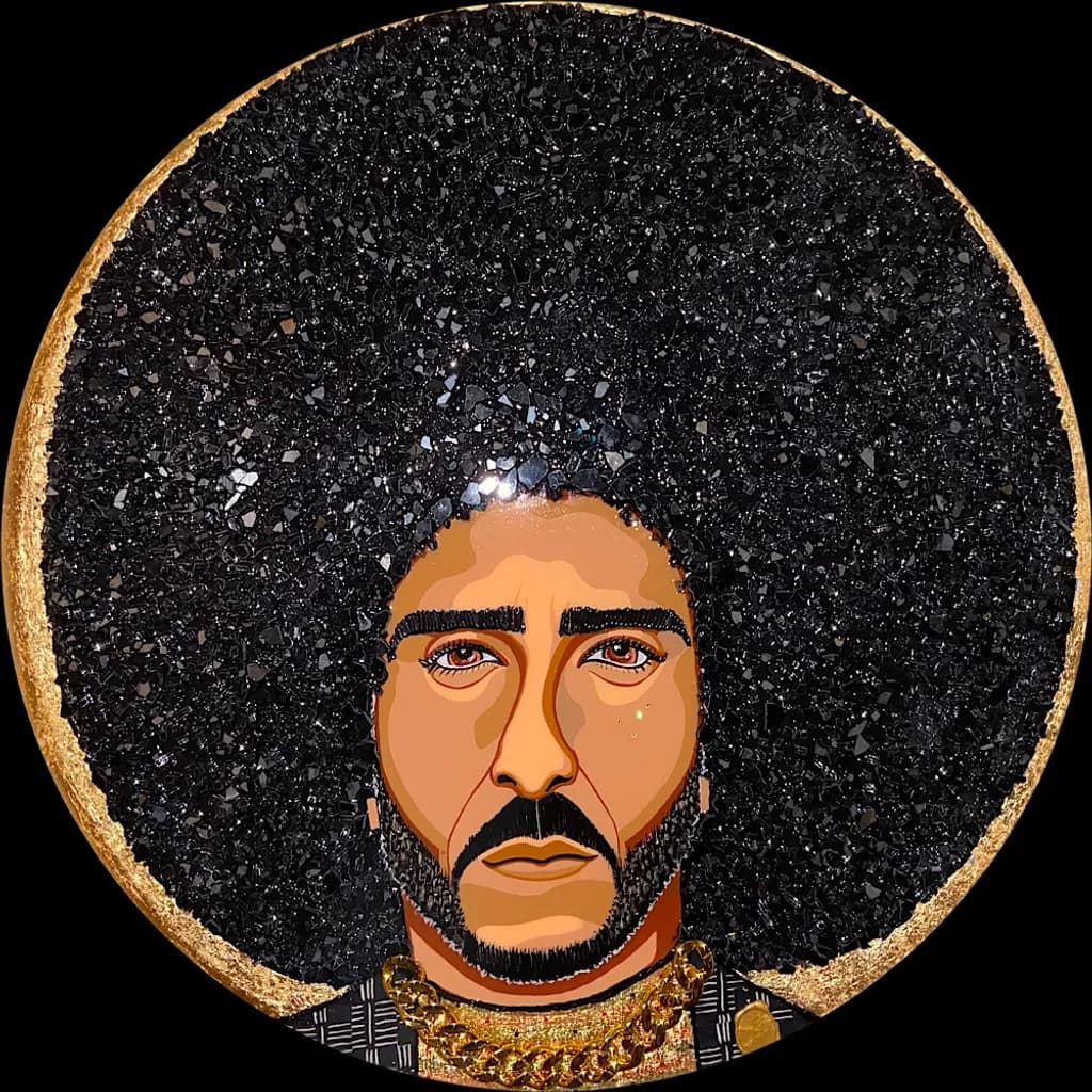 Black No Kaep! Portrait