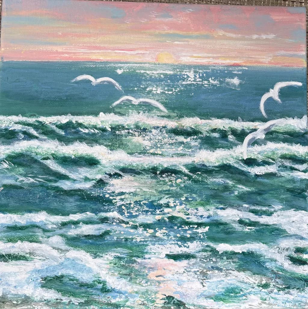 Sunlit Waves and Flight