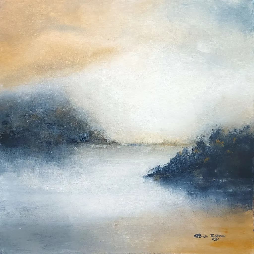 Misty Shoreline