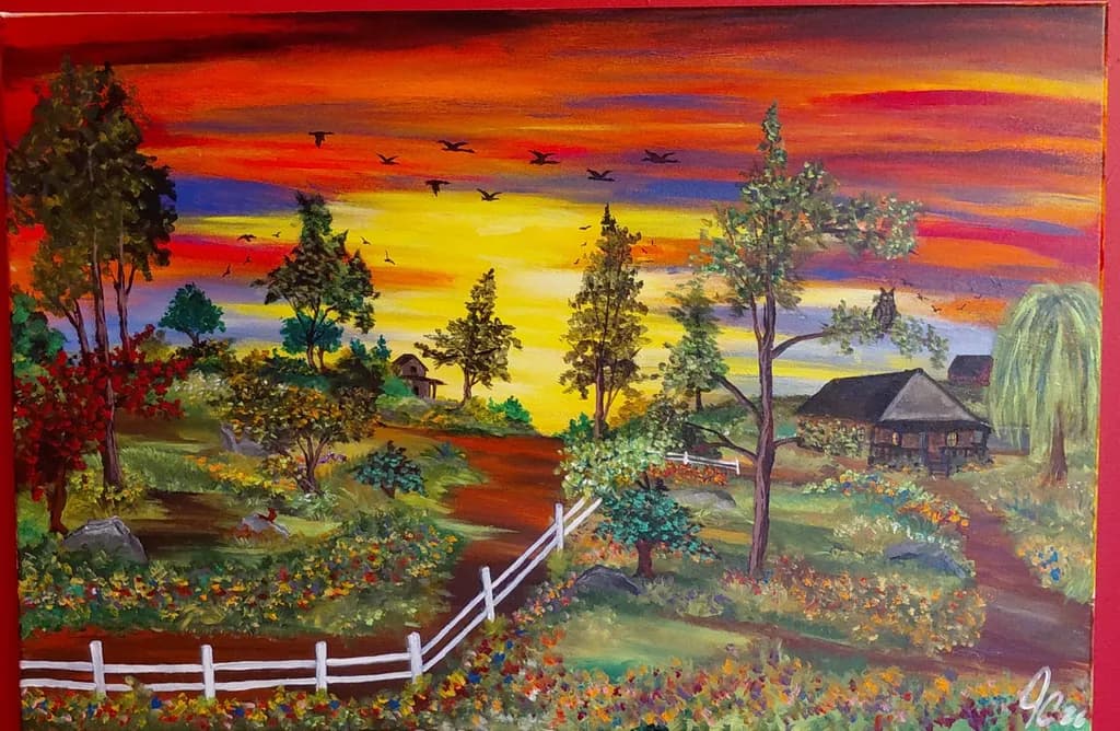 Sunset Flight
