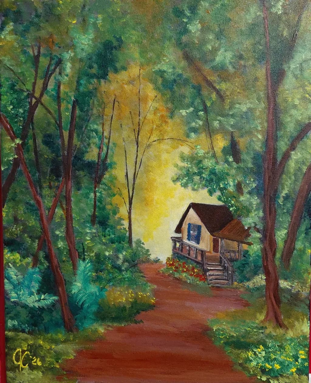 Forest Cottage Path