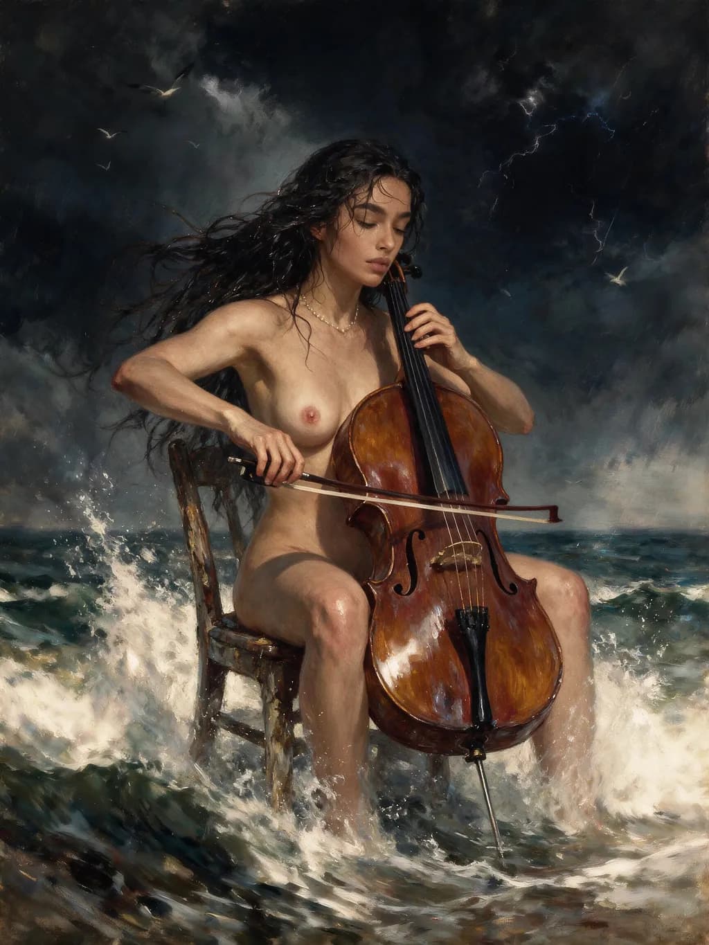 Classic Stormy Sea
