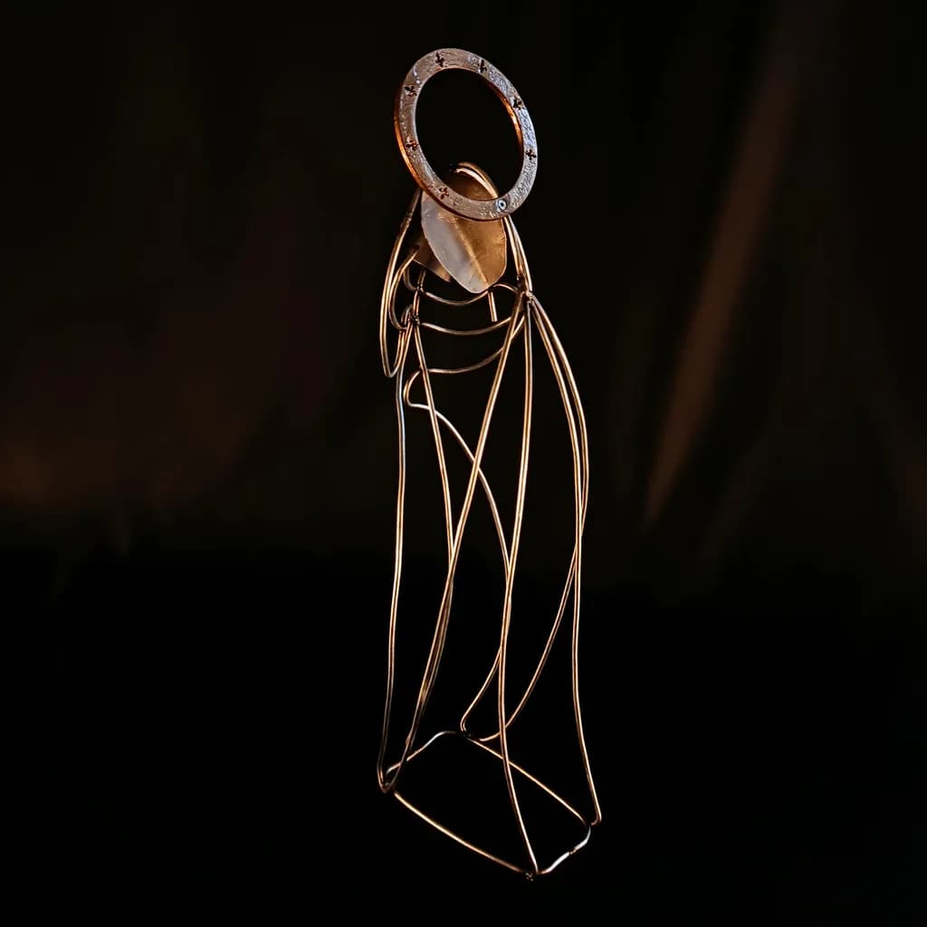 Halo Wireframe Angel