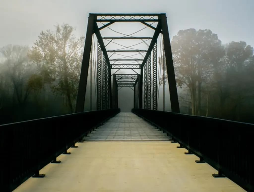 Foggy Iron Bridge