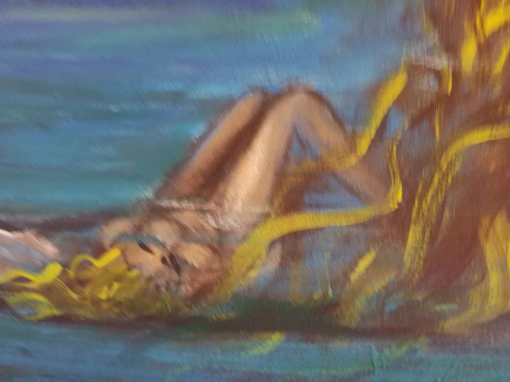 Resting in Blue