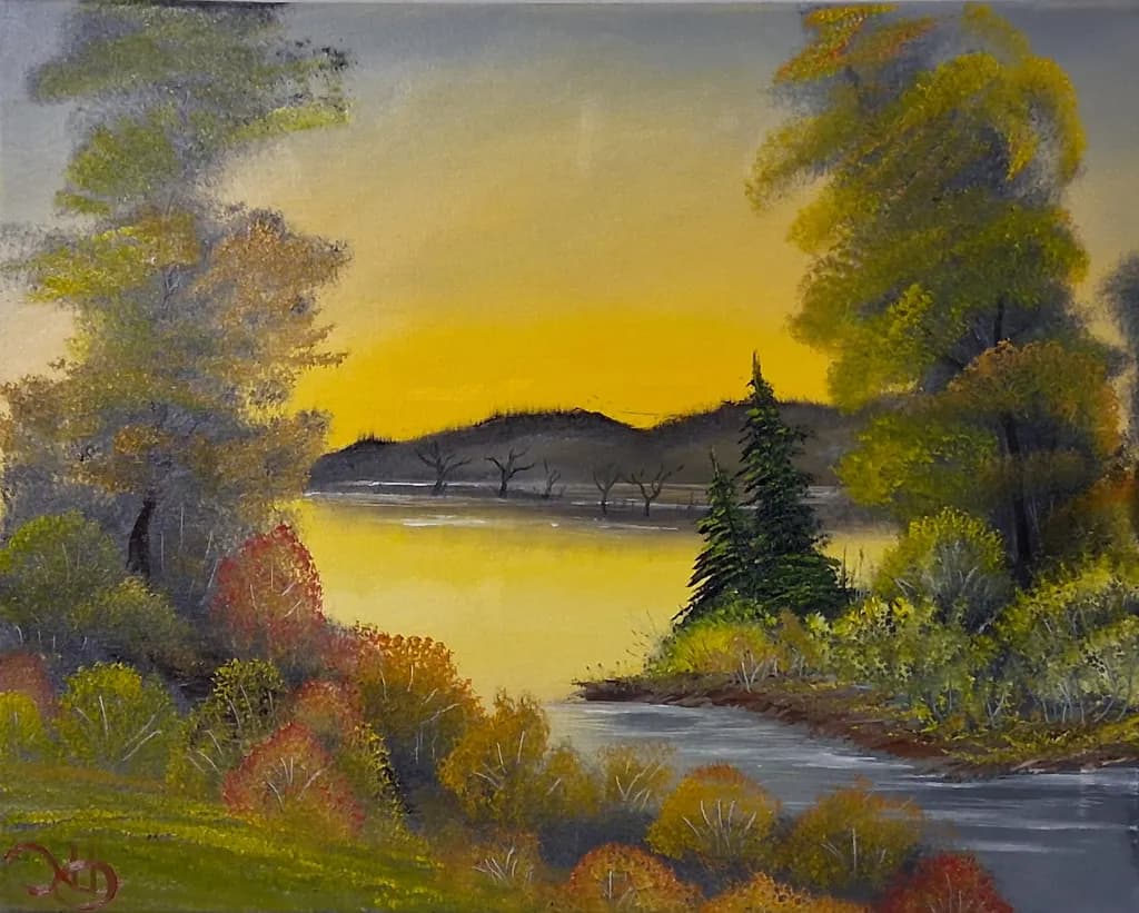 Golden Horizon Lake