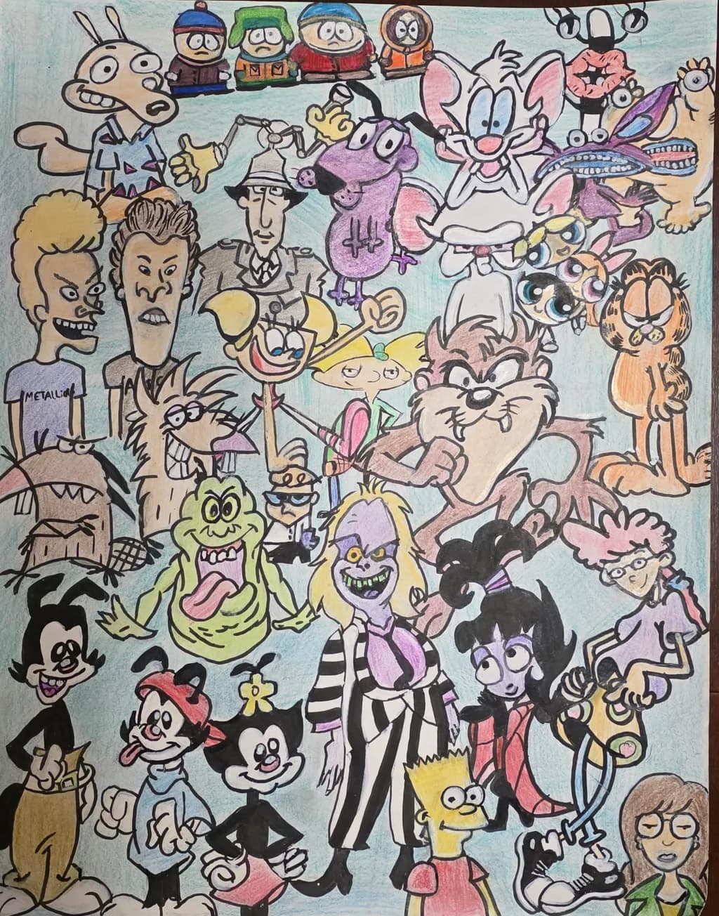 Cartoon Classics Collage