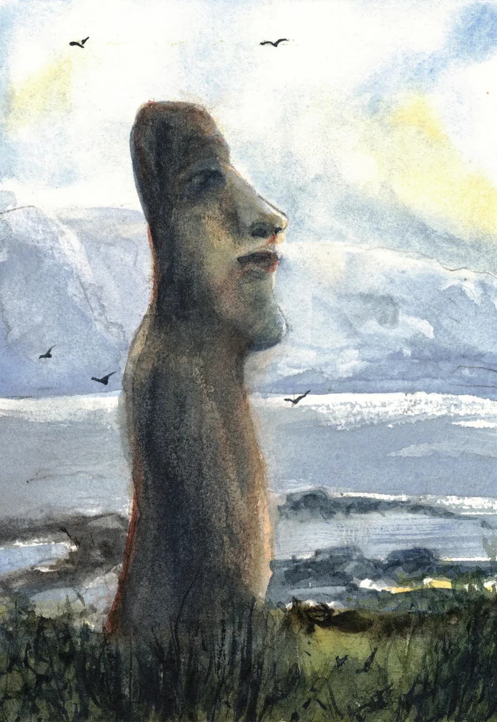 Old Fellow Statue
