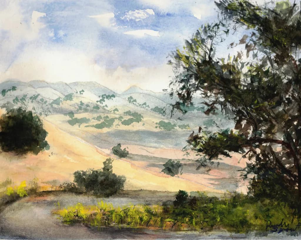 Road to Lake Isabella