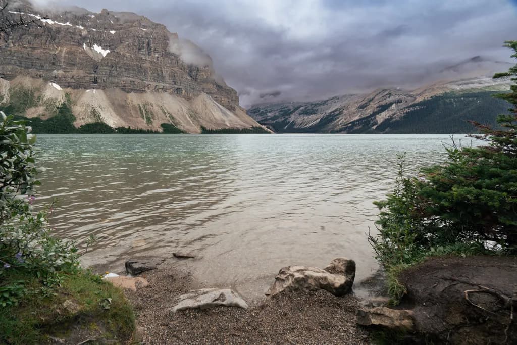 Cloudbound Mountain Lake