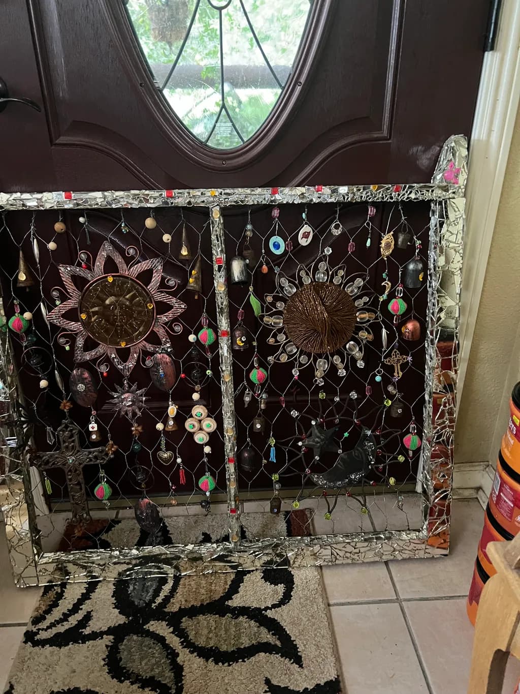 Sun and Solar Mosaic Gate