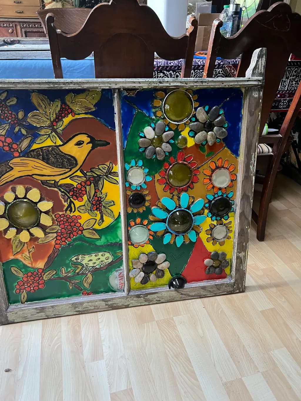 Sunlit Garden Mosaic