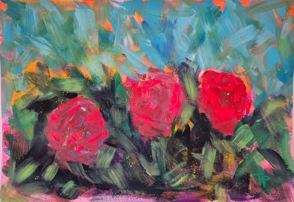 Crimson Blooms