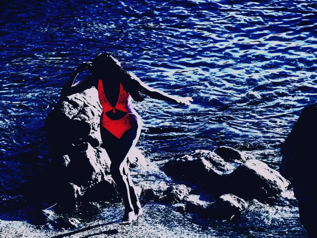 Crimson Shoreline