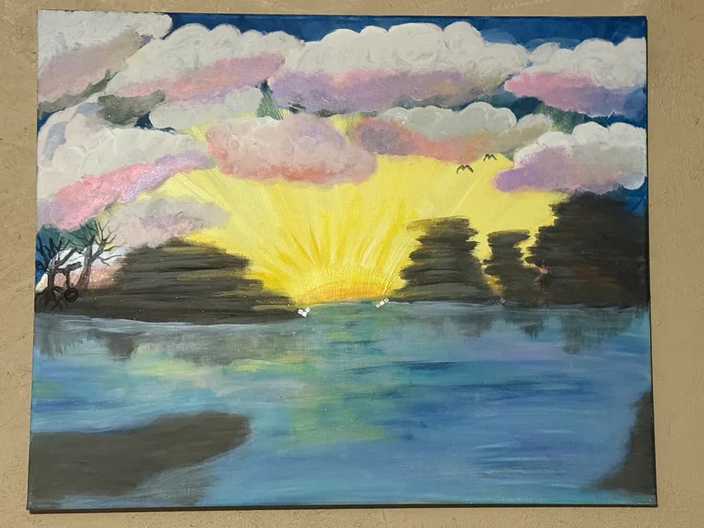Lake Sunrise Mischief