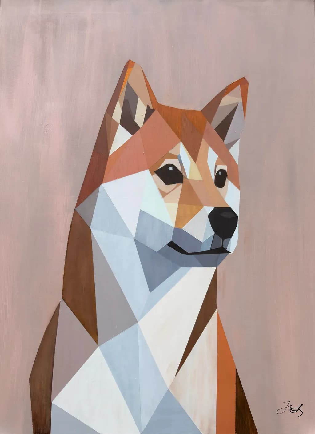 Polygonal Shiba