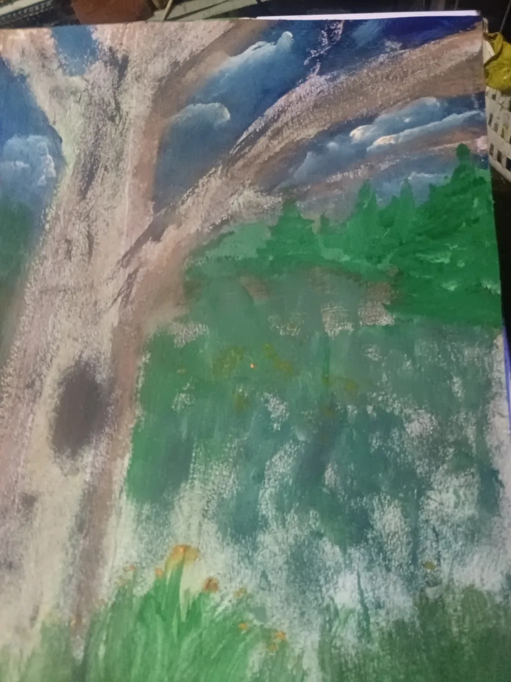 Misty Forest Edge