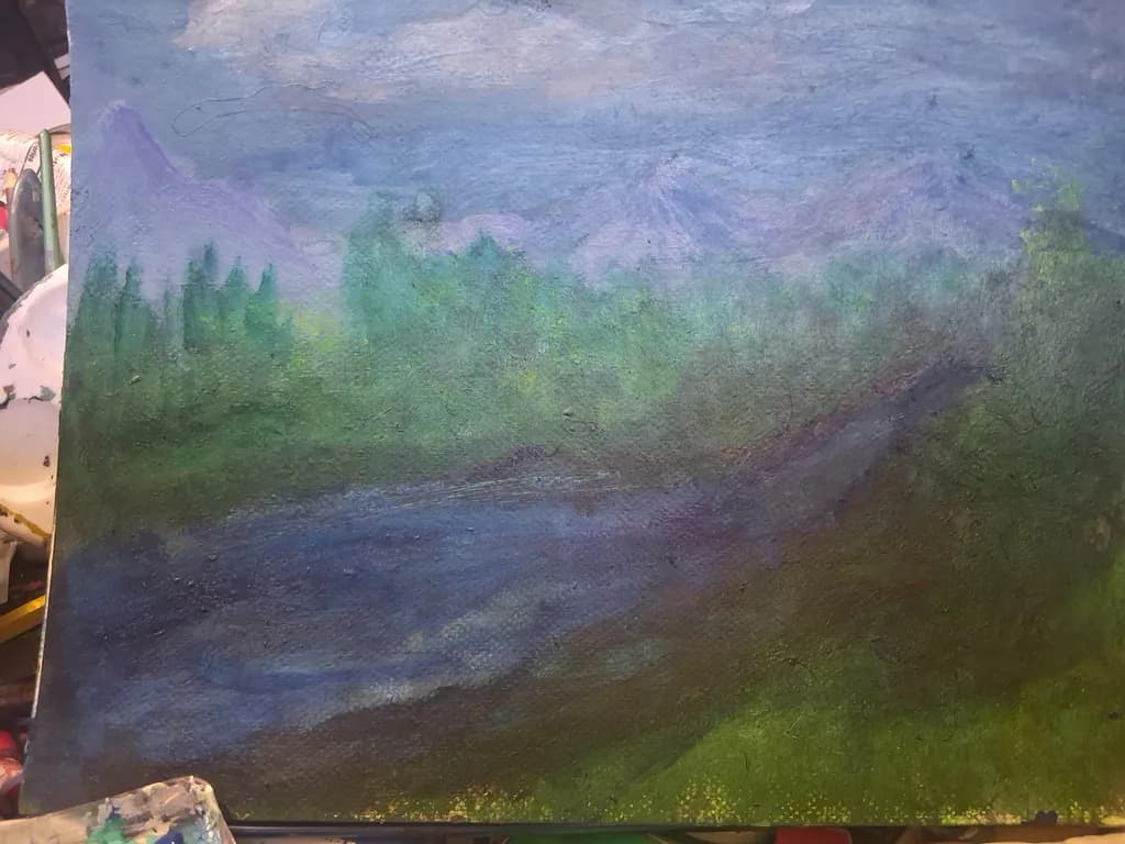 Misty Mountain Stream