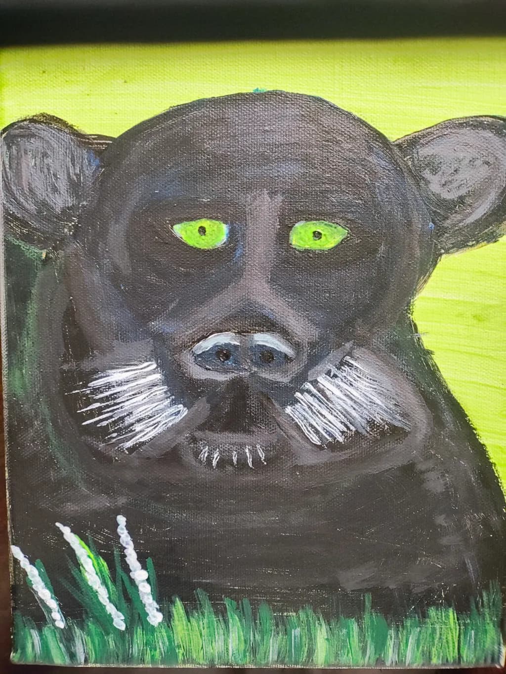 Green-Eyed Panther