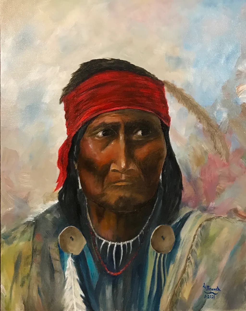 Red Headband Sentinel