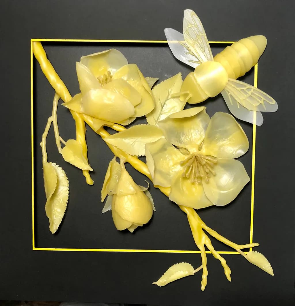 Amber Blossom and Bee