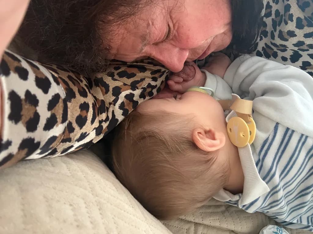 Tender Baby Moment