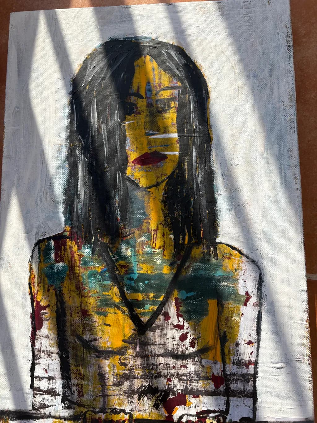 Abstract Woman Portrait