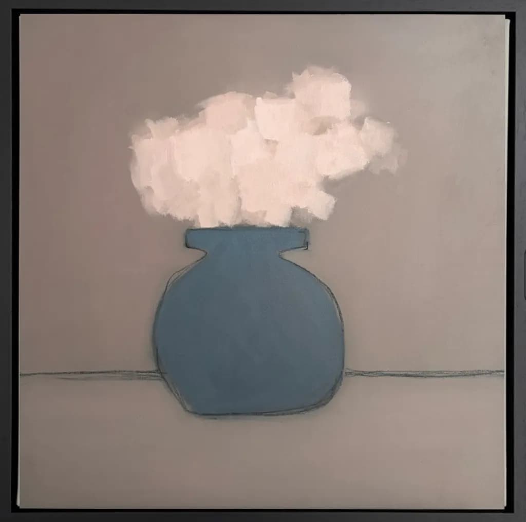 Blue Vase Bloom
