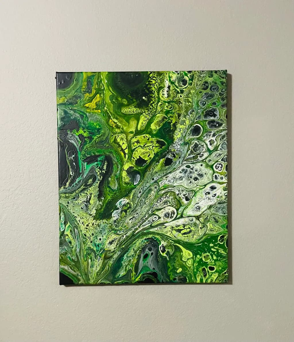 Green Swirl Pattern