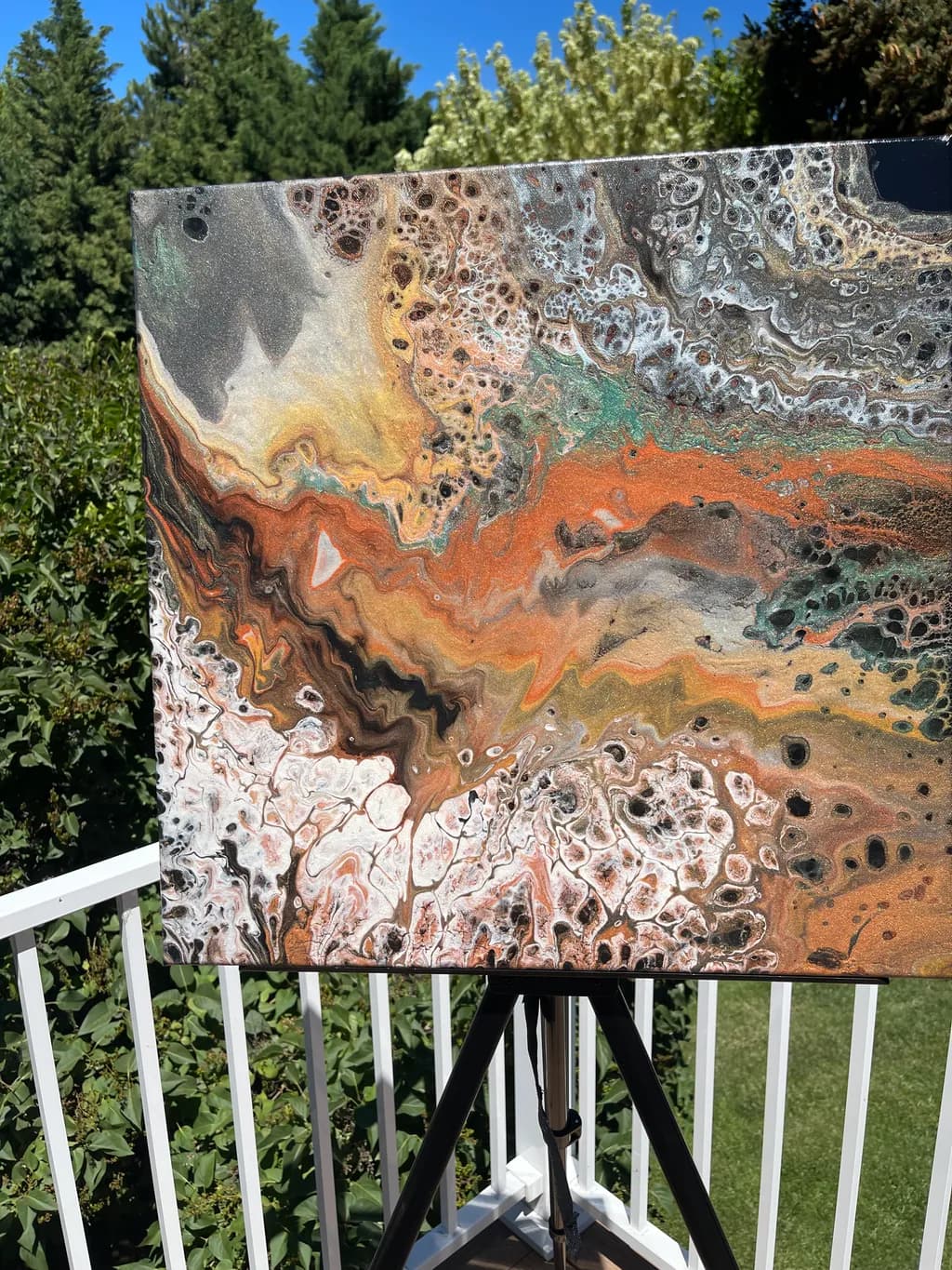 Abstract Landscape Flow