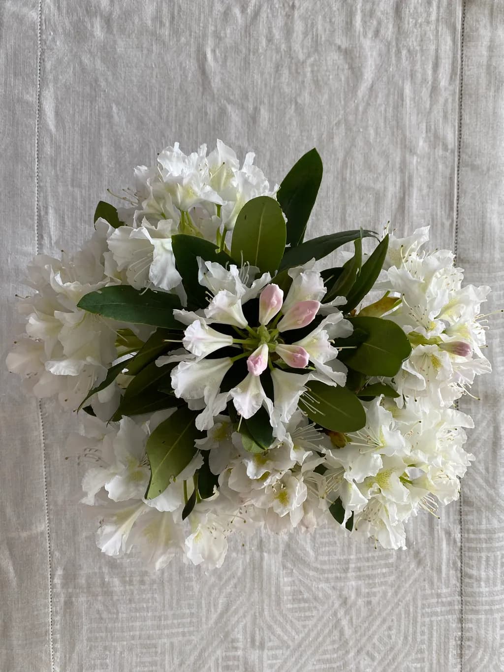 White Blossom Circle