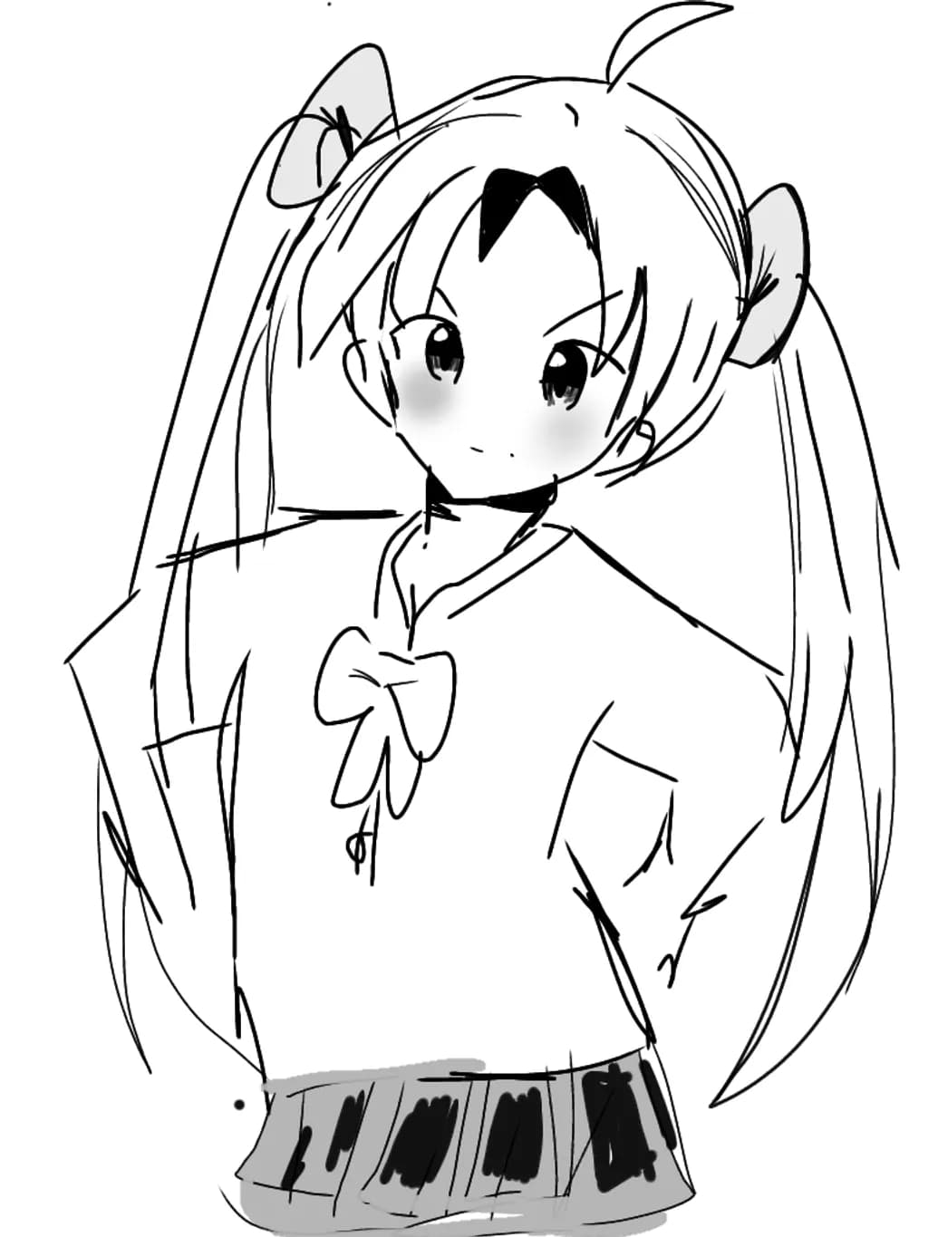 Schoolgirl Sketch